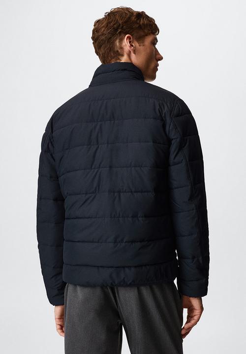 MANGO - Jacket gorry - navy