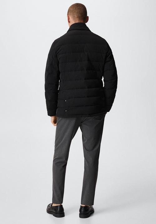 MANGO - Jacket joe - black