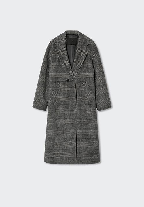 MANGO - Coat gauguin - grey