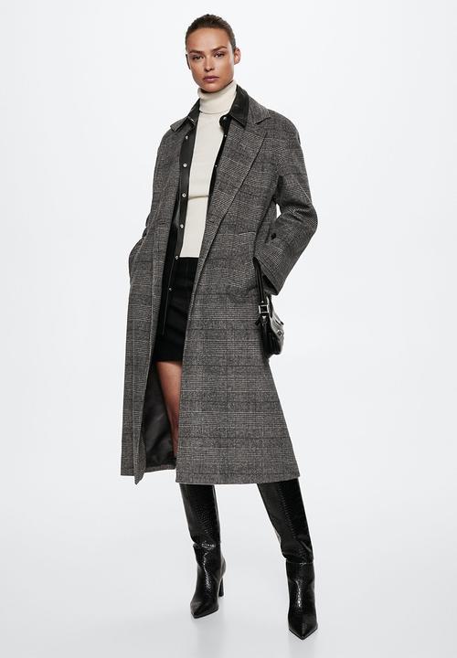 MANGO - Coat gauguin - grey