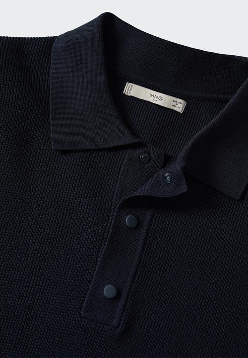 MANGO - Polo shirt luxuss - night blue