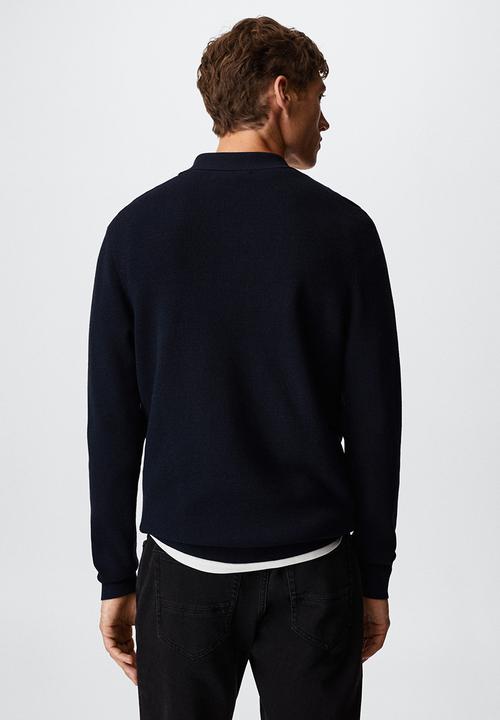 MANGO - Polo shirt luxuss - night blue