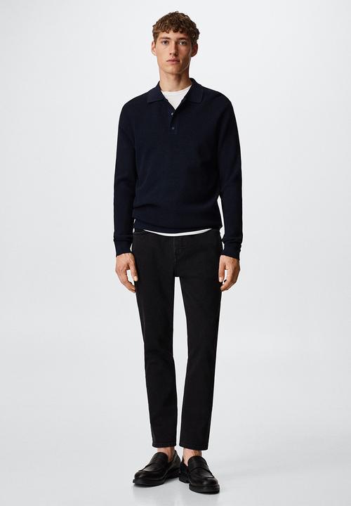 MANGO - Polo shirt luxuss - night blue