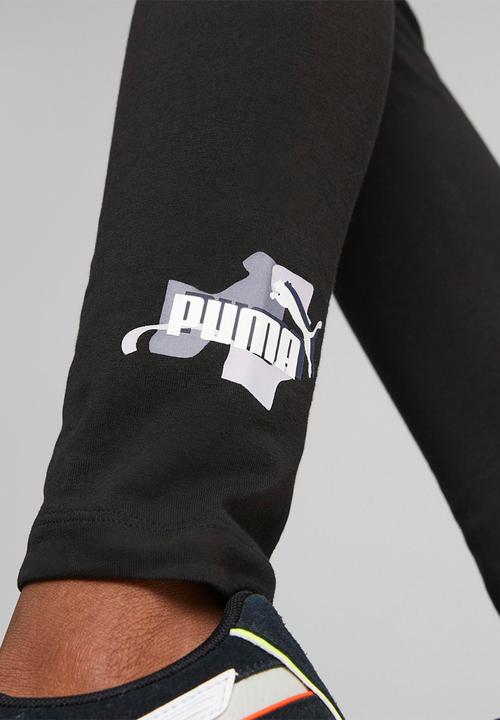 PUMA - Ess+ street art leggings g - puma black