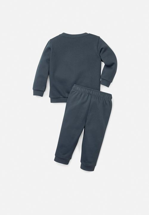 PUMA - Minicats ess crew jogger fl - dark night