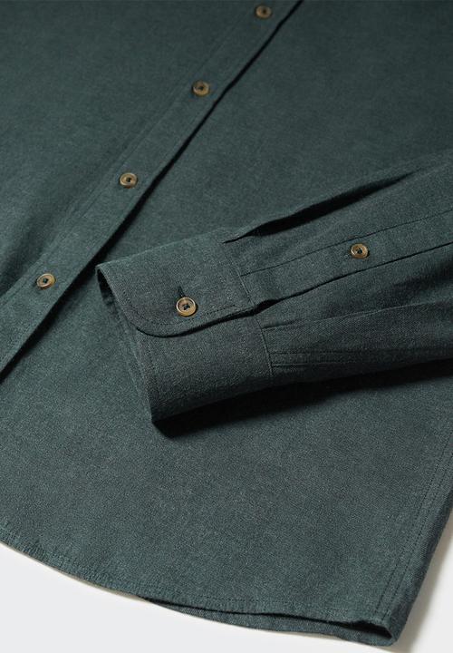 MANGO - Shirt galdana - green