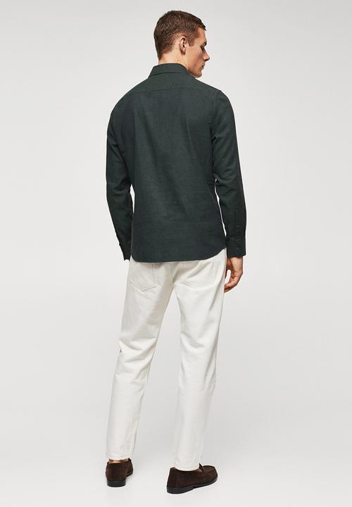 MANGO - Shirt galdana - green