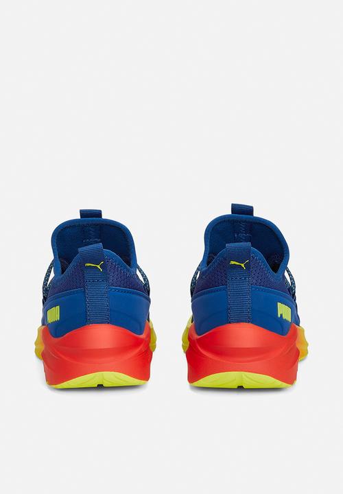 PUMA - One4all fade ps - clyde royal-puma red-lime smash