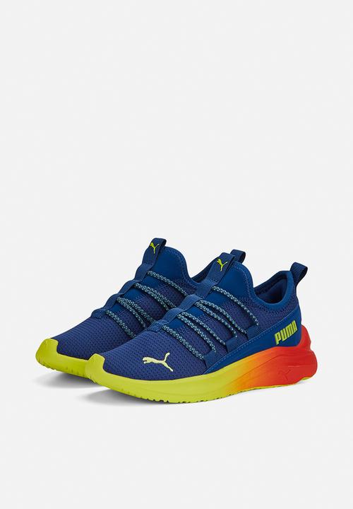 PUMA - One4all fade ps - clyde royal-puma red-lime smash