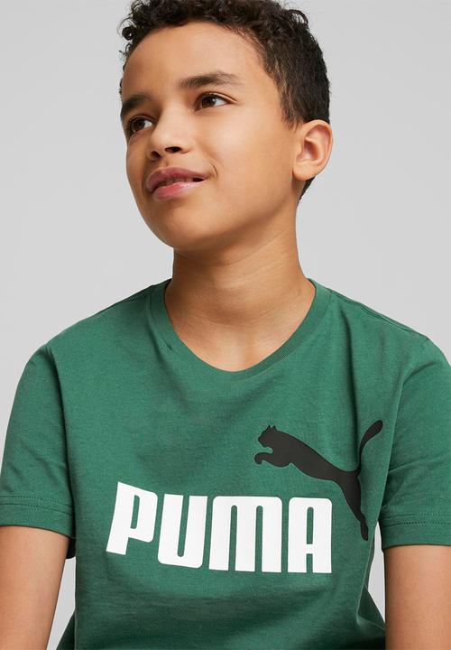 PUMA - Ess+ 2 col logo tee b - vine