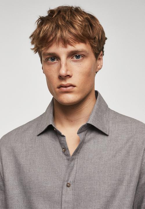 MANGO - Shirt galdana - grey