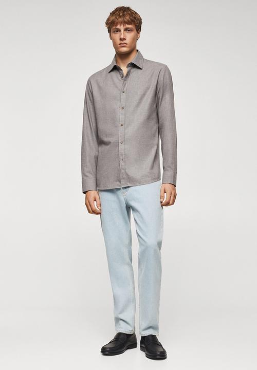 MANGO - Shirt galdana - grey