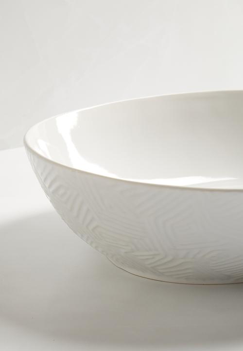 Maxwell & Williams - Dune oval bowl - white
