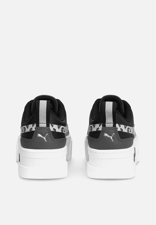 PUMA - Mayze wild jr - puma black-cool dark gray