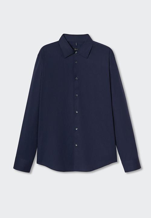 MANGO - Shirt play - dark navy