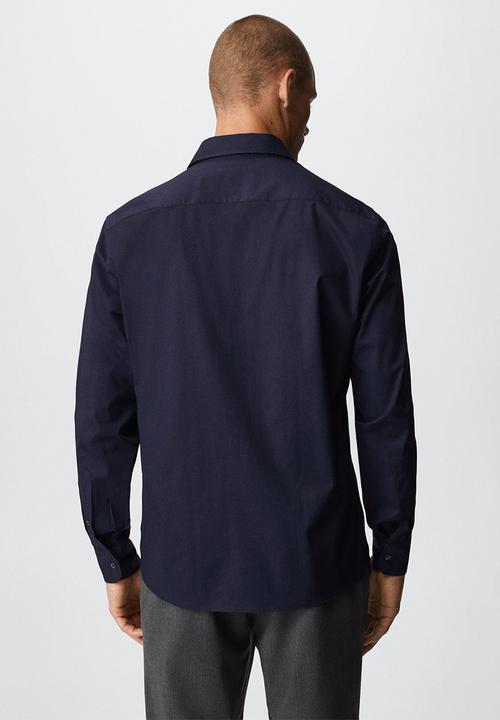 MANGO - Shirt play - dark navy