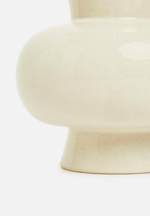 H&S - Belly vase small - natural