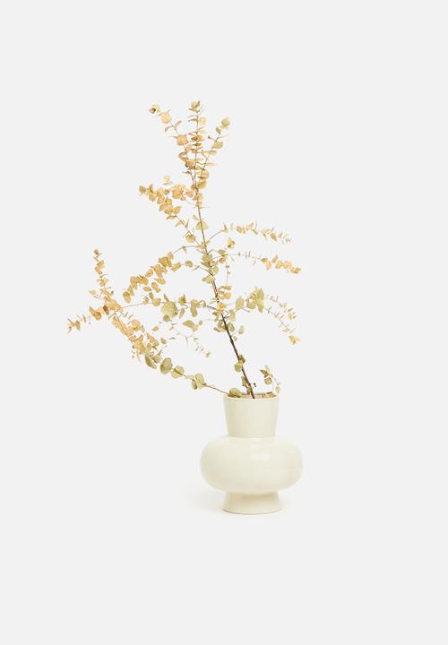 H&S - Belly vase small - natural