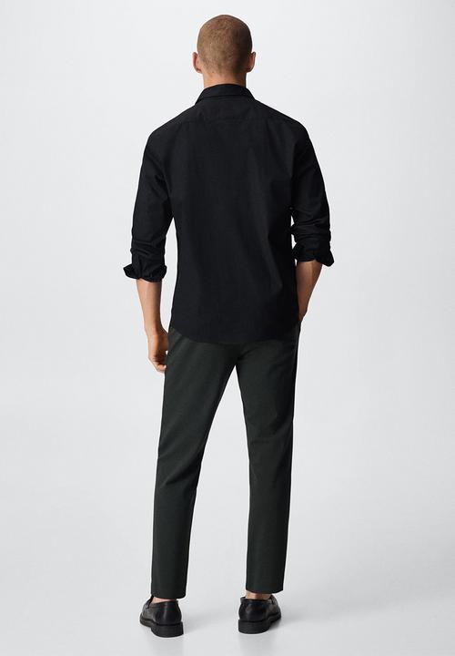 MANGO - Shirt play - black
