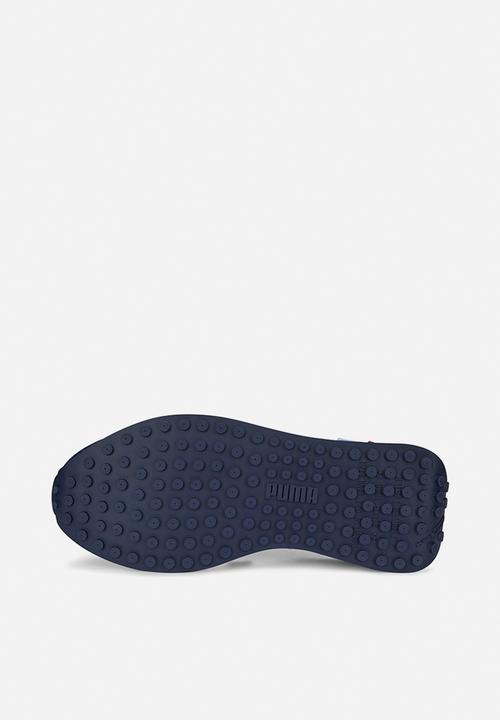PUMA - Future rider splash jr - feather gray-lily pad-puma white