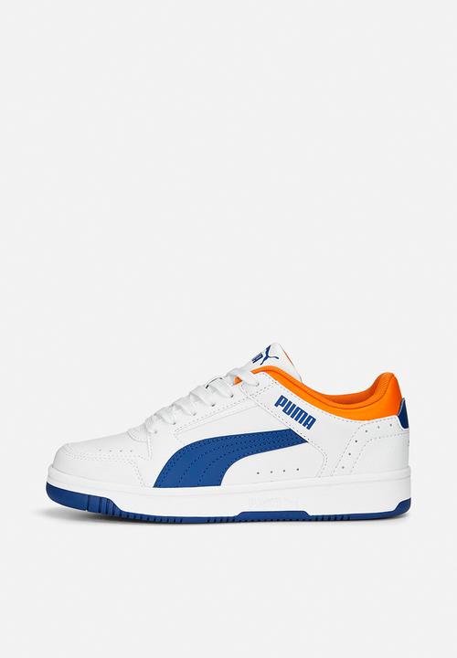 PUMA - Puma rebound joy lo jr - puma white-clyde royal-rickie orange