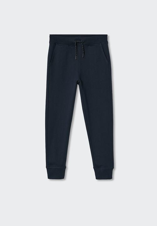 MANGO - Trousers francia3 - navy