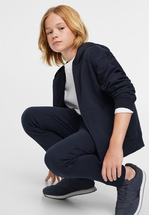 MANGO - Trousers francia3 - navy