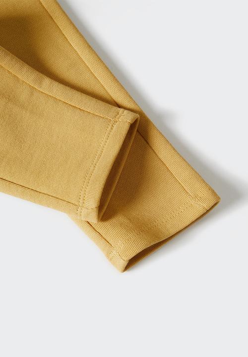 MANGO - Trousers  tom - yellow