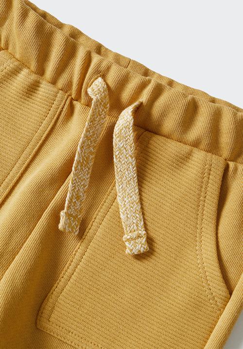 MANGO - Trousers  tom - yellow