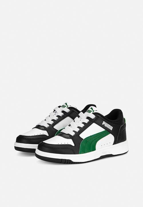 PUMA - Puma rebound joy lo ac ps - puma white-archive green-puma black
