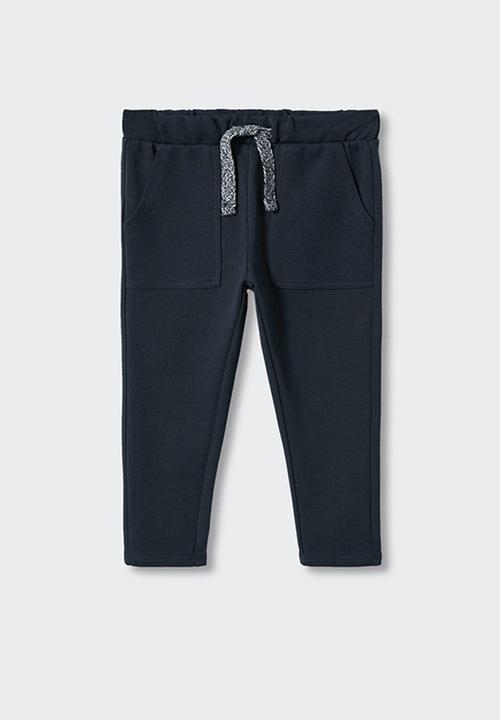 MANGO - Trousers  tom - navy
