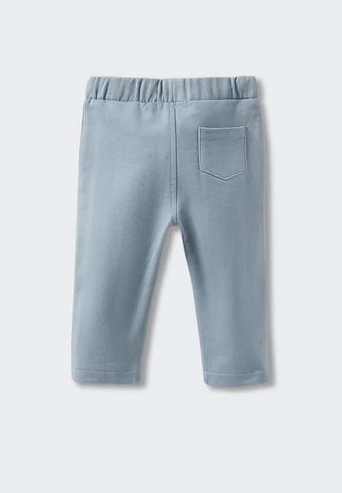 MANGO - Trousers espin - blue