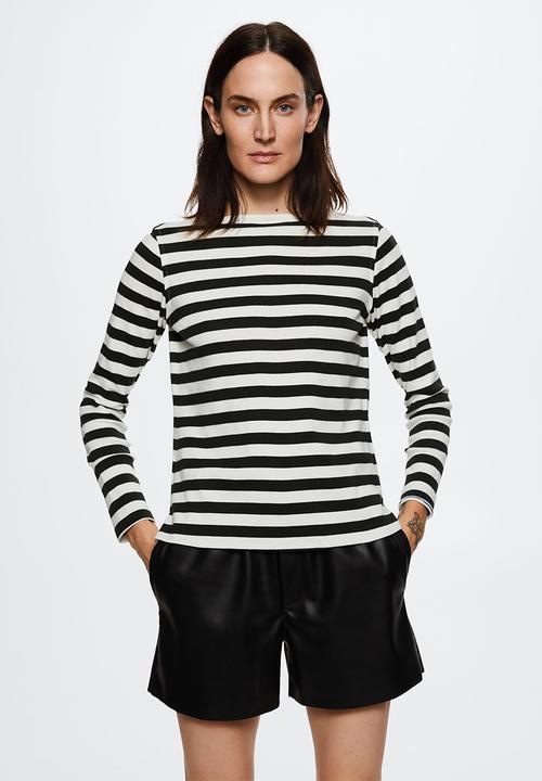 MANGO - T-shirt marina - neutral