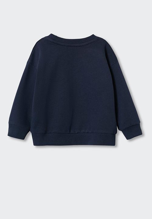 MANGO - Sweatshirt  bolsillo - navy