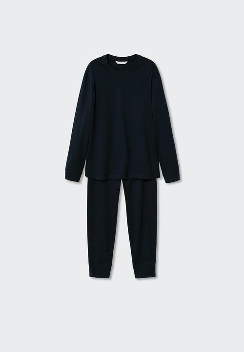MANGO - Pyjama pack night-set - navy