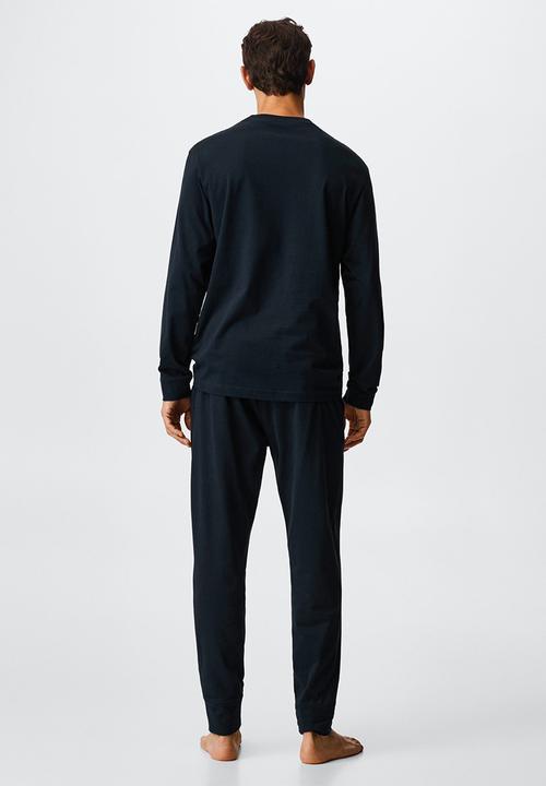 MANGO - Pyjama pack night-set - navy