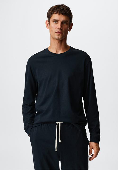 MANGO - Pyjama pack night-set - navy