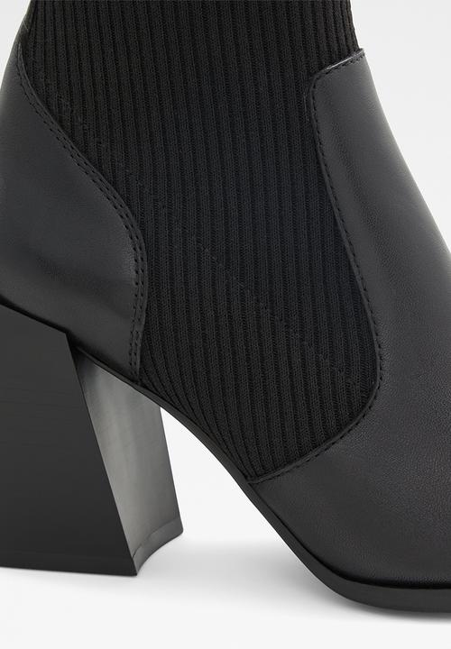 ALDO - Ganina leather boot - black