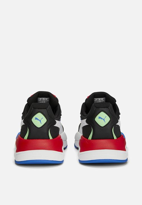PUMA - X-ray speed play jr - puma black-puma white-summer green
