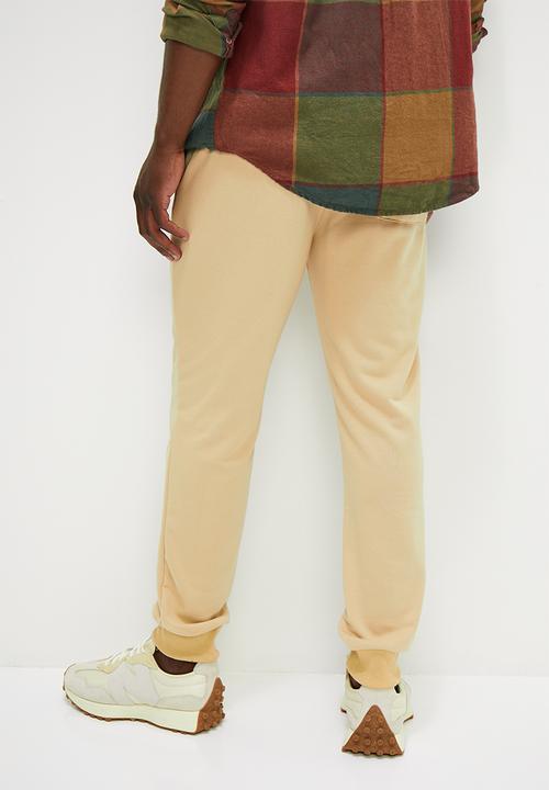 Lark & Crosse - Todd fashion fleece pant - stone