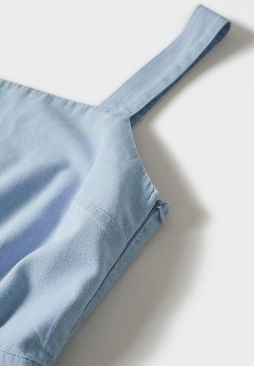 MANGO - One-piece suit nim-h - open blue