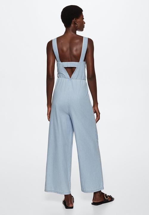 MANGO - One-piece suit nim-h - open blue