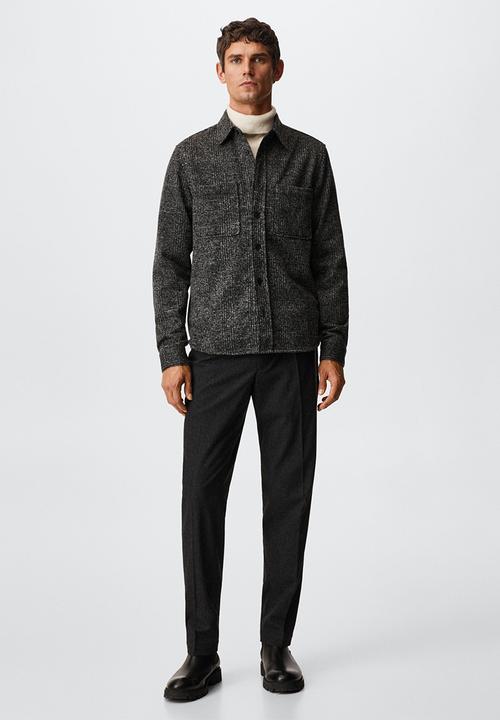 MANGO - Shirt dalmine - grey