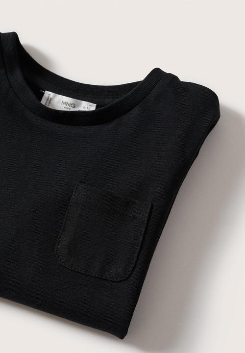 MANGO - T-shirt  marcos - black
