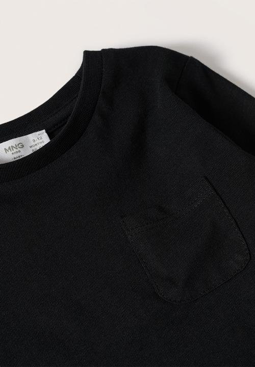 MANGO - T-shirt  marcos - black
