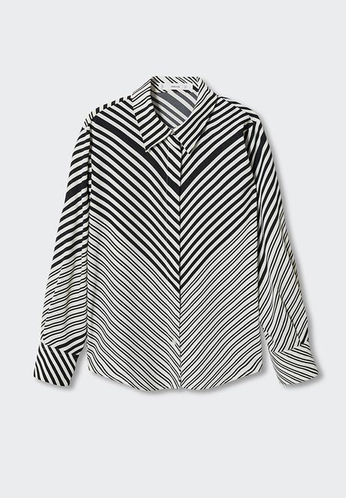 MANGO - Shirt basic - charcoal