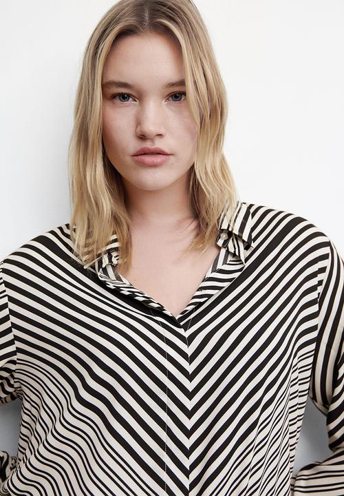 MANGO - Shirt basic - charcoal