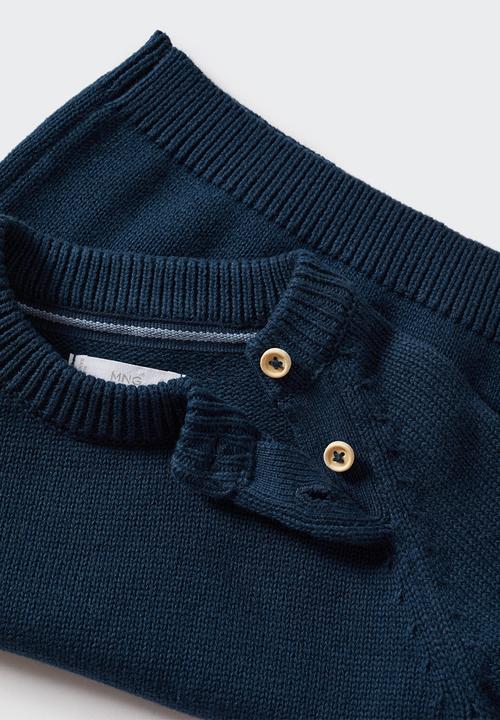 MANGO - Sweater mauro - blue