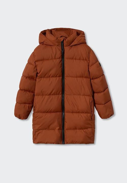 MANGO - Anorak  amerlong - orange