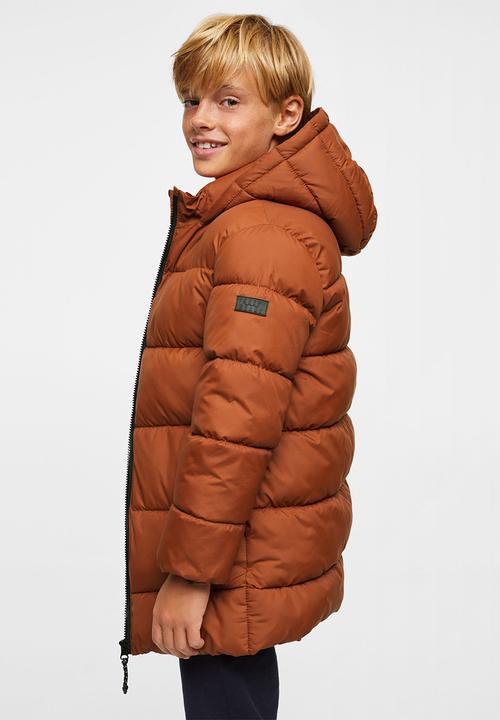 MANGO - Anorak  amerlong - orange